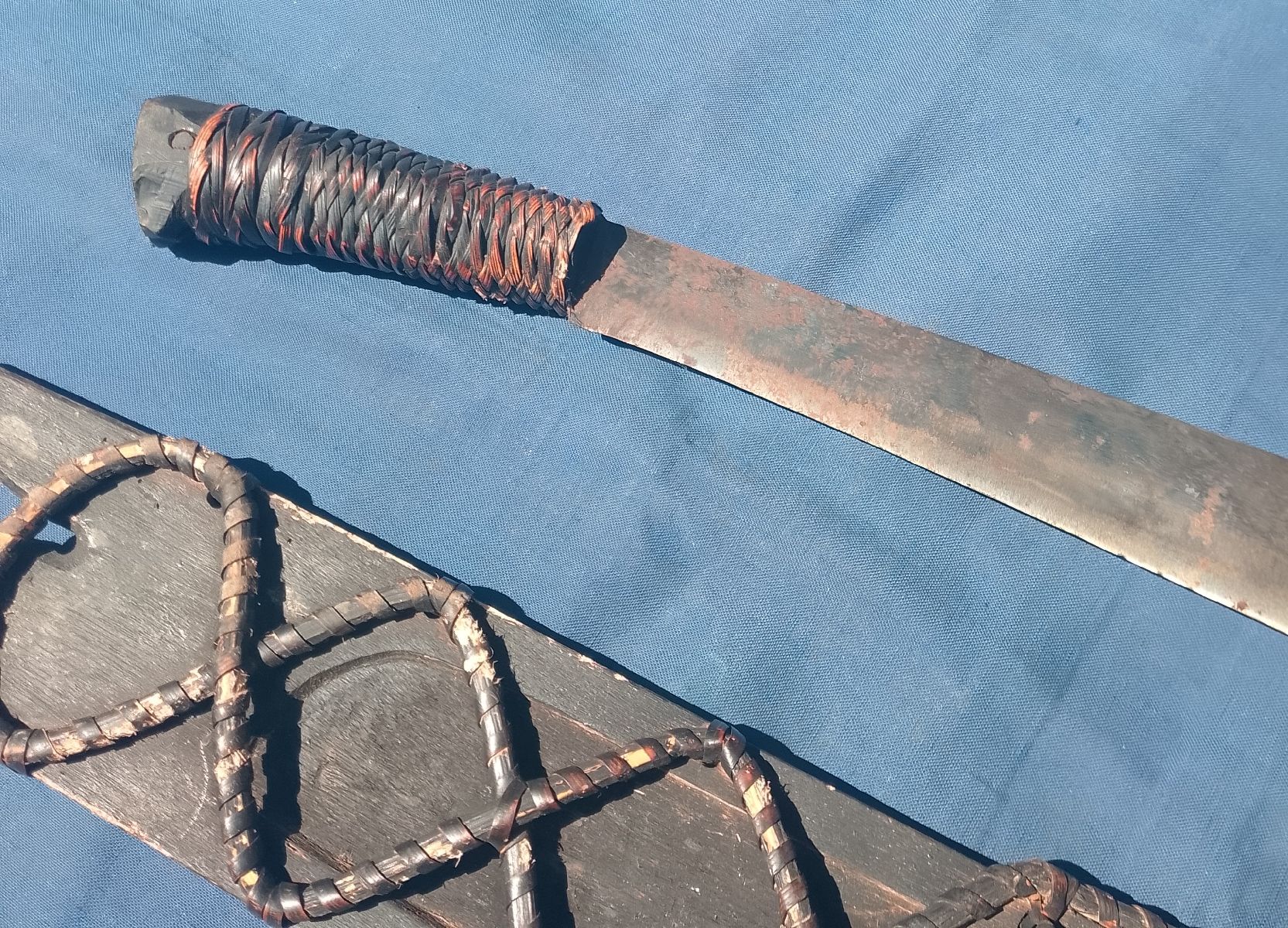 Posate: Machete Buschmesser mit Holzscheide – Usato da Luzern venduto da toenu23 4