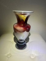 Murano Kunstglas-Vase  Lattimo-Überfang