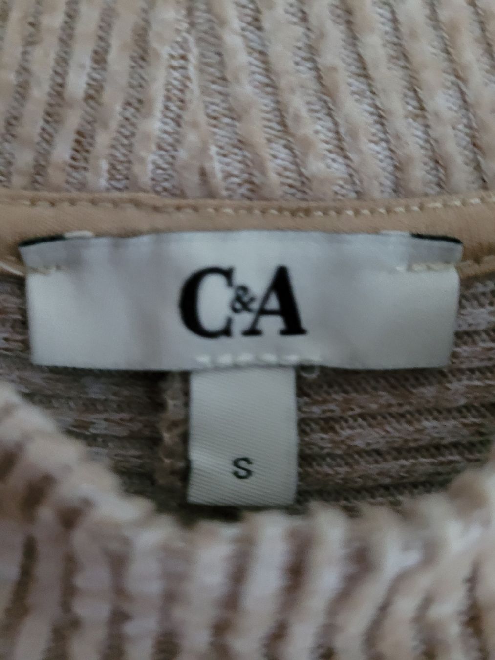 C&A Pullover & Sweatshirts: Pullover beige – Gebraucht aus Schmerikon von 7855 1