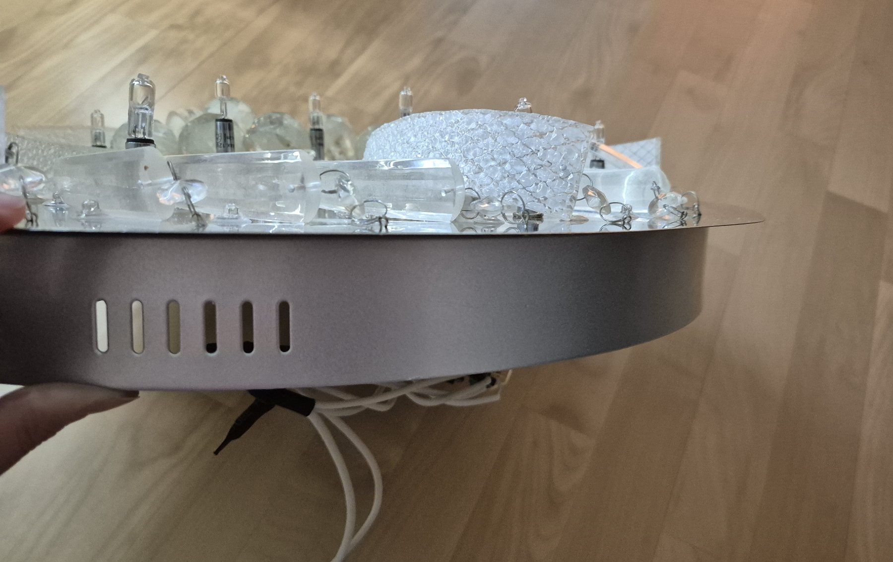 Lampadari & plafoniere: Elegante Deckenleuchte mit Kristallen – Usato da Buchs SG venduto da liz_8qvn 8