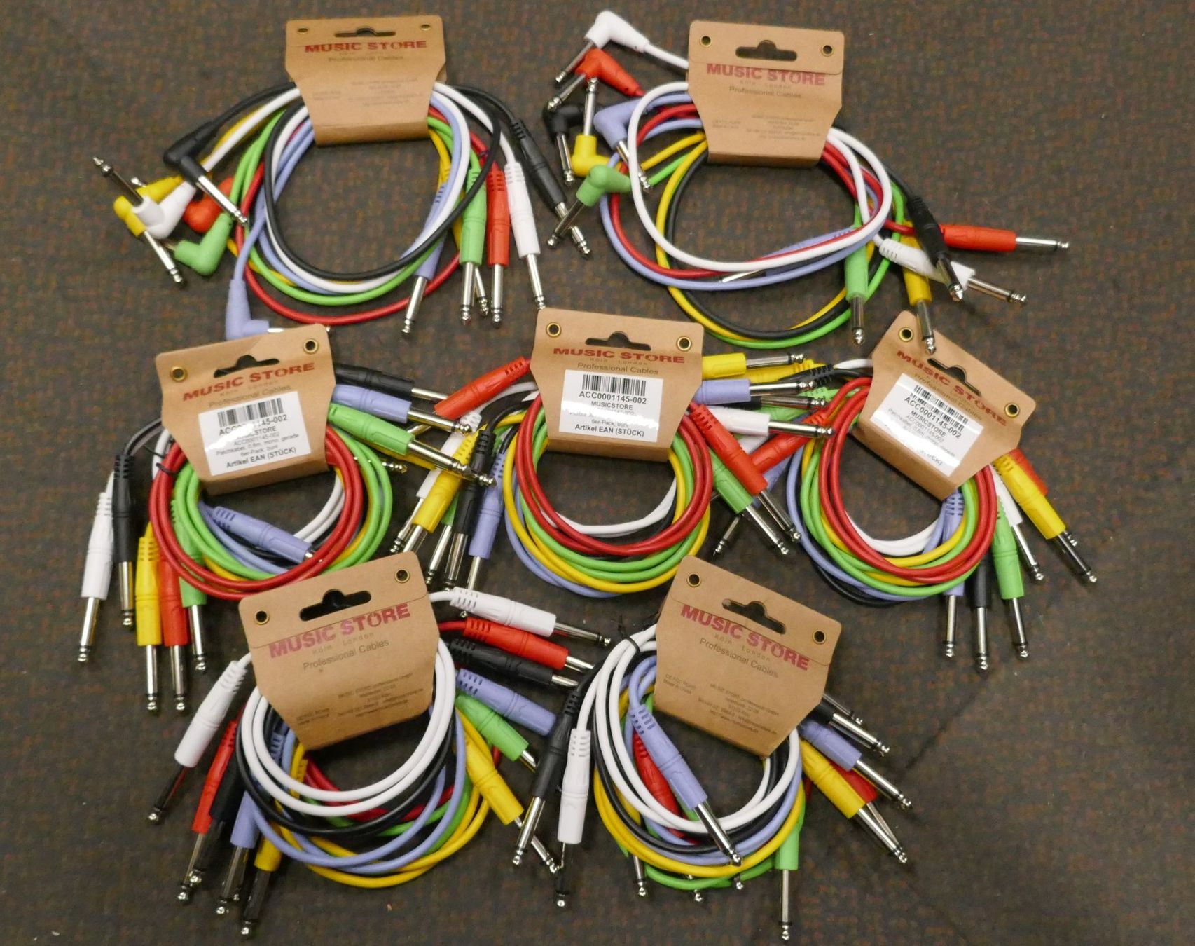 Kabel: Audio Patchkabel 0.6m - NEU – Neu und originalverpackt aus Wenslingen von FairlightCMI