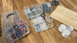 Perlen Schmuck Zubehör Bastelmaterial Aufbewahrung