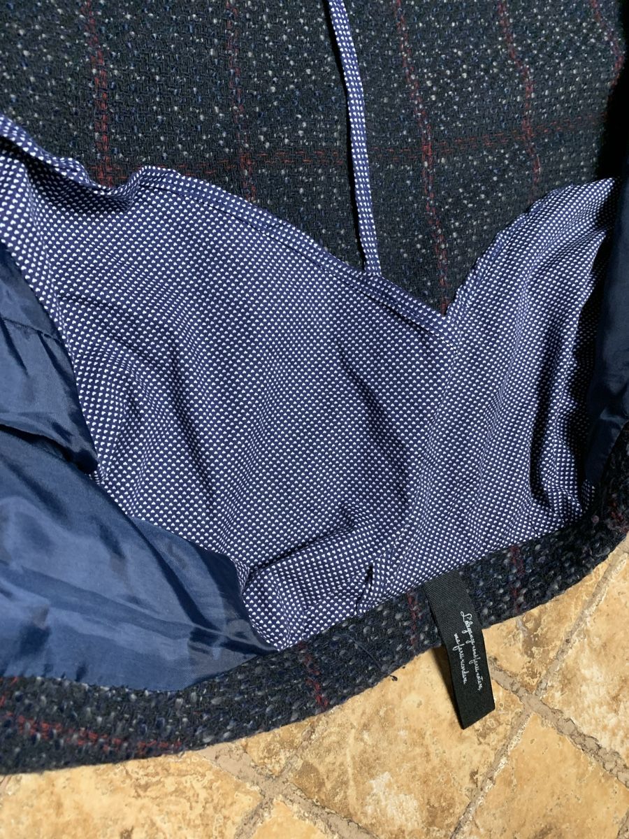 Giacche: Blazer uomo X-Cape quadri blu rossa -tgL-chic e elegante – Nuovo (secondo la descrizione) da Gordevio venduto da LanaZimm 5
