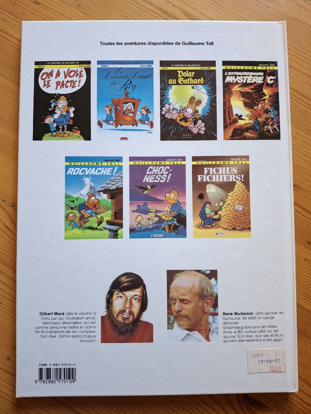 Fumetti: Bd Les aventures de Guillaume Tell – Usato da Les Valettes venduto da Calimero1964 7