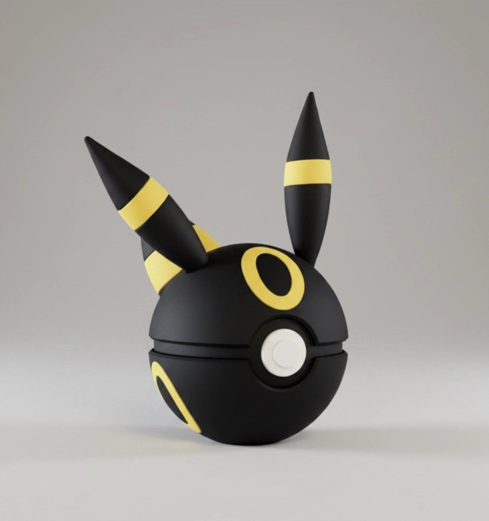 Statuette: Pokeball Umbreon - 3D Printed – Nuovo (secondo la descrizione) da Ligornetto venduto da Nero_Forma_3D