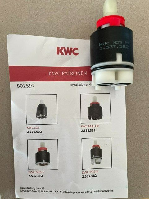 Robinetterie: Steuerpatrone KWC – Neuf avec emballage d'origine à Stäfa par Indi59