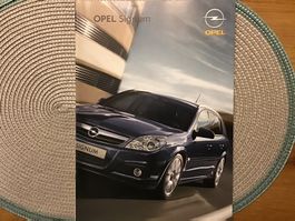Opel Zafira Verkaufsprospekt 32 Seiten August 2006