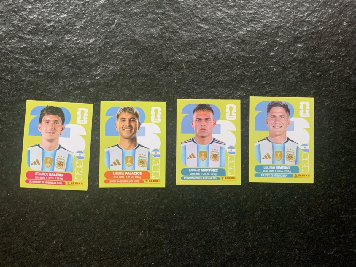 Panini Carte collezionabili: Panini Bilder ARG 7, 11, 18, 20 – Nuovo (secondo la descrizione) da Widnau venduto da Como2006
