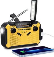 Kurbelradio FM/AM Mittelwellenradio Batteriebetrieben **neu*