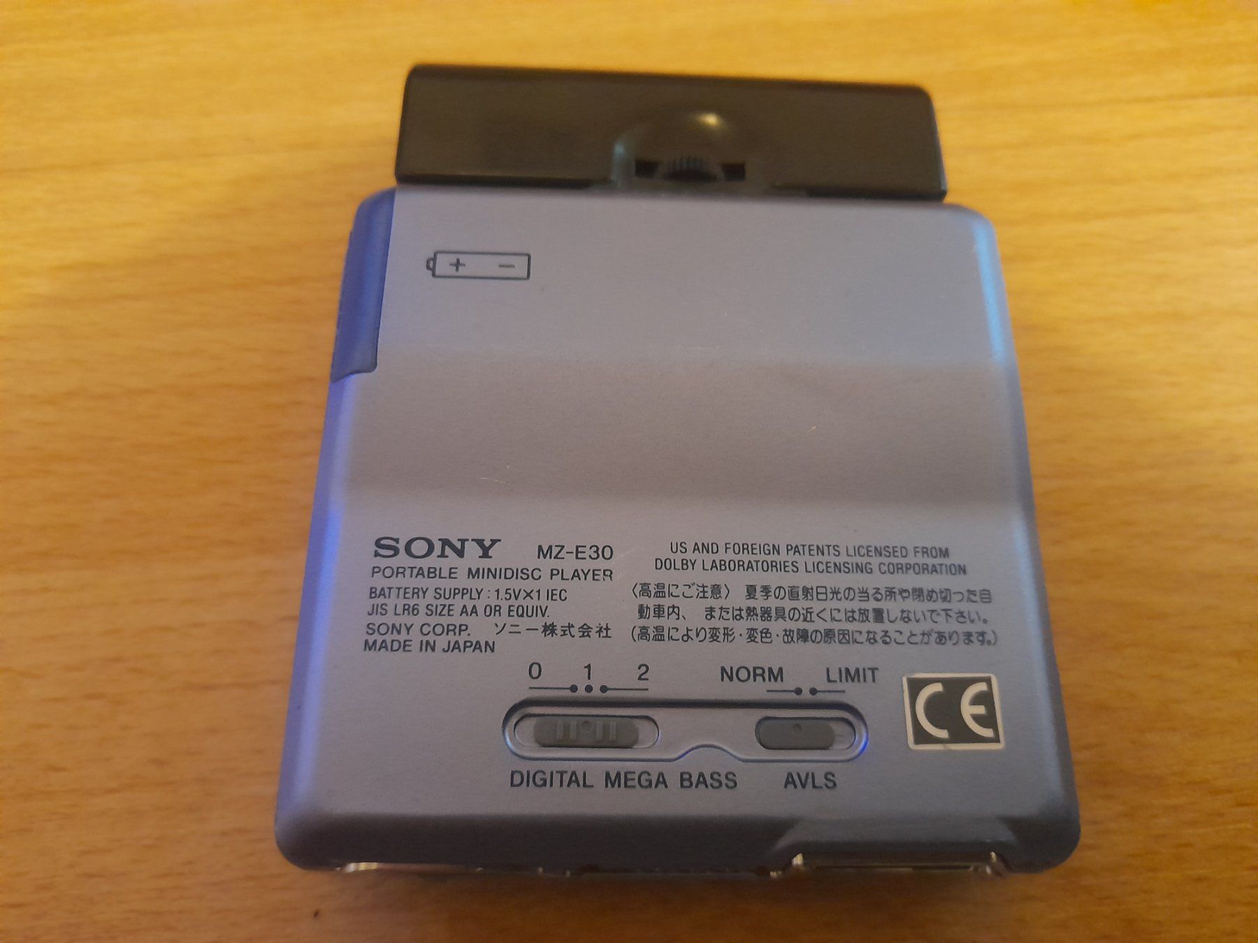 Sony Minidisc: Sony Mini Disc Walkman MZ-E30 Blau – Usato da Lustmühle venduto da chevi03 4