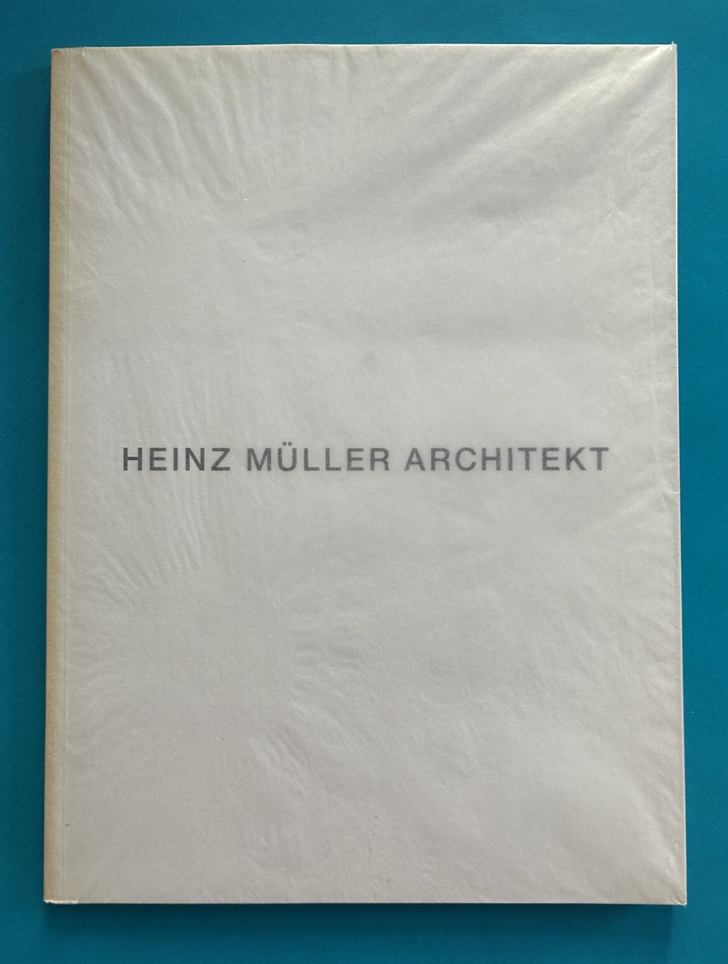 Bücher: HEINZ MÜLLER ARCHITEKT – Gebraucht aus Zürich von Domus09