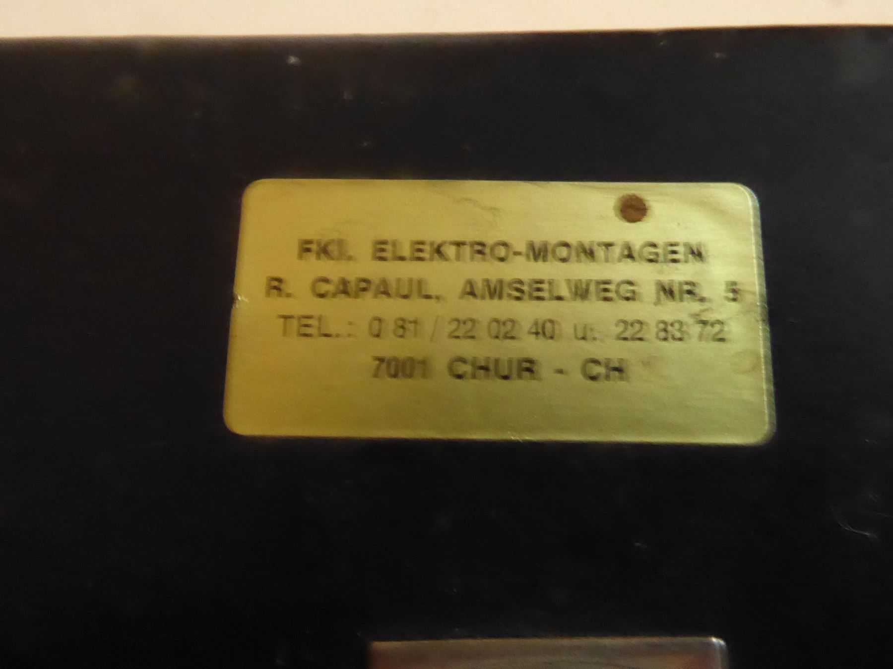 Mesurer: METRATERR ohmmetre Messgerät – D'occasion à Zürich par Chaeffeler 6