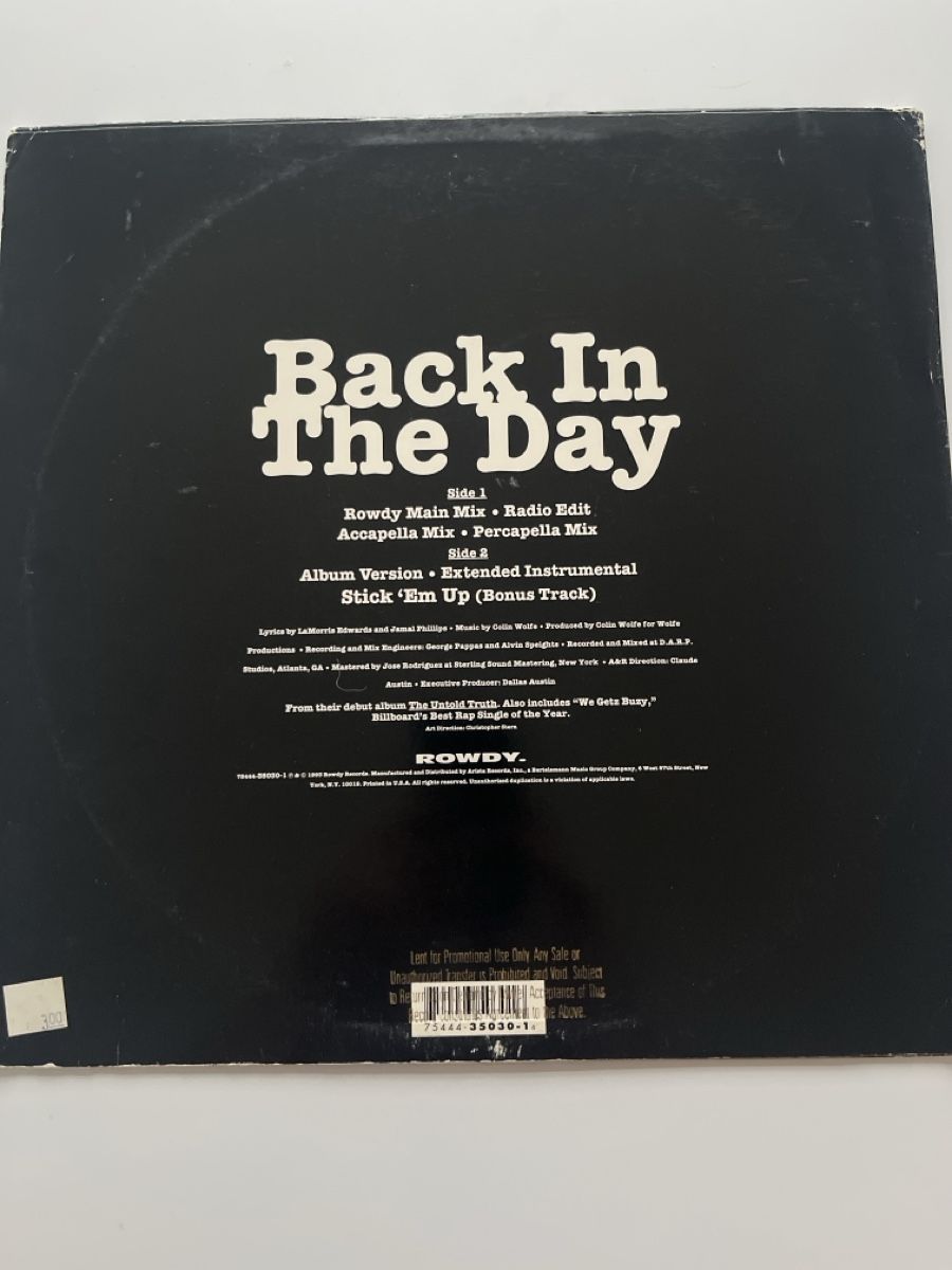Dischi in vinile: ILLEGAL Back In The Day 12" Vinyl – Usato da Bottighofen venduto da gjetzerch 1