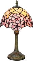 Lampe Nachttischlampe Buntglaslampe Schlafzimmer Wohnheim