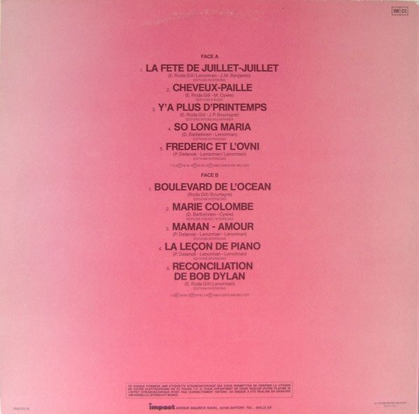 Dischi in vinile: Gérard Lenorman (LP) Volume 3 – Nuovo (secondo la descrizione) da Zürich venduto da Tarafo5 1