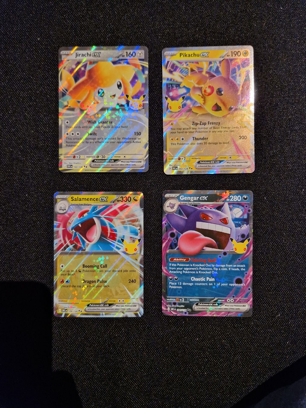 Pokémon Carte collezionabili: 4 ex 30th pokemon – Nuovo (secondo la descrizione) da Giubiasco venduto da MrGru1992