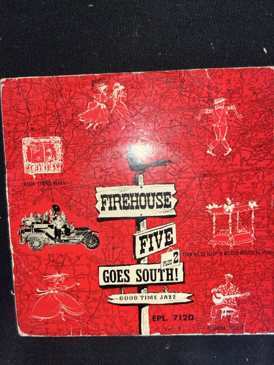 Schallplatten: Firehouse Five Goes South! Good Time Jazz EPL 7120 – Gebraucht aus Giswil von Nistsigi