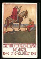 Neuchâtel, XXIIme Fête Fédérale de C