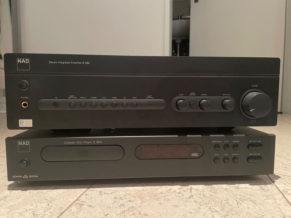NAD C352 Rowen Edition + NAD Rowen CD Player (Gebraucht) in Domat/Ems ...