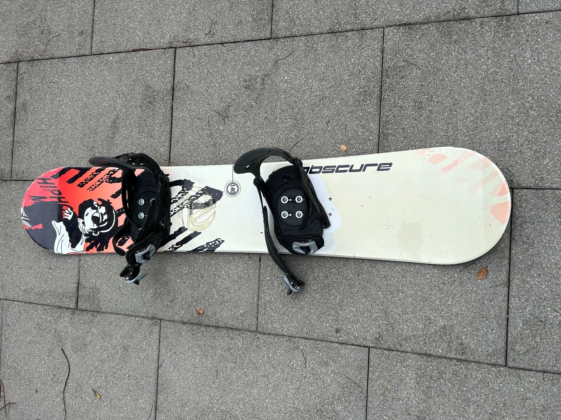 Board: Burton Snowboard 140cm mit Bindung – Usato da Mauren TG venduto da webschen 2