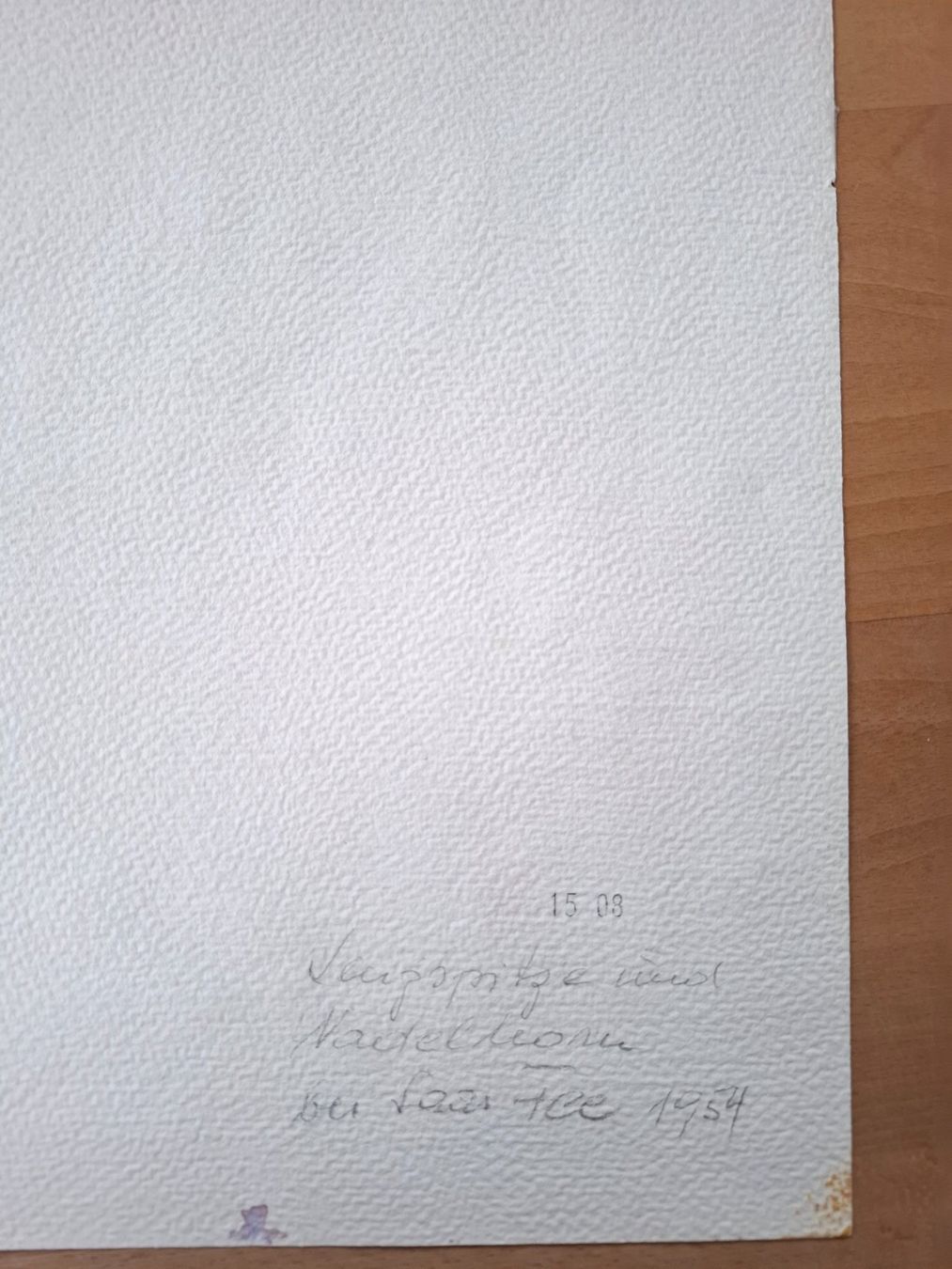 Dipinti: Aquarell Ferdinand Meyer-Streiff Saas Fee VS 1954 – Usato da Rheinfelden venduto da Badelus 9