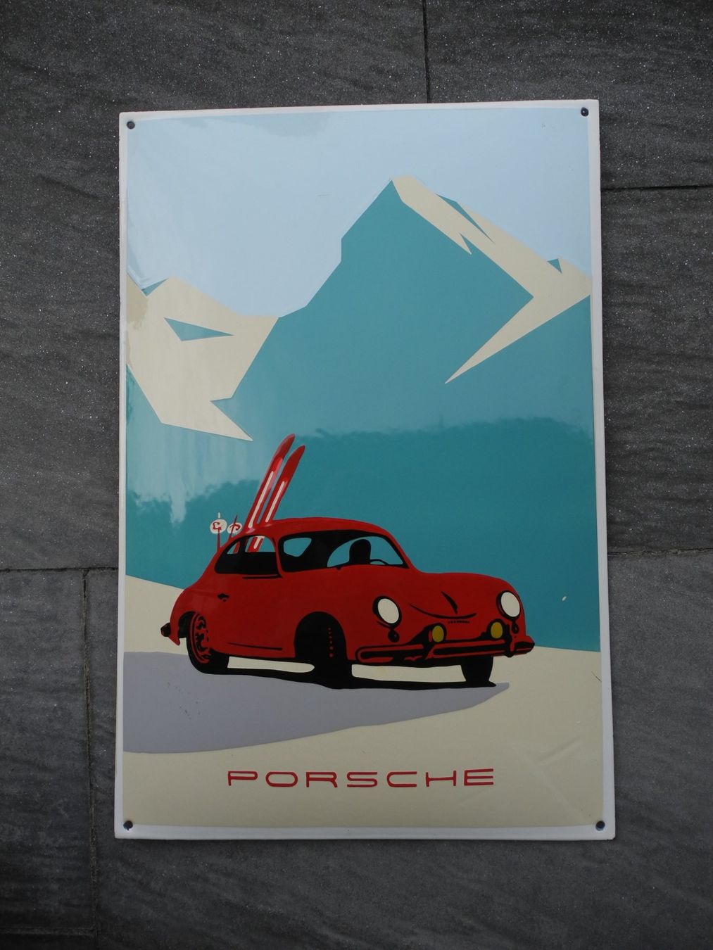 Porsche Insegne: PORSCHE EMAILSCHILD – Usato da Reinach AG venduto da Huckleberrysix 4