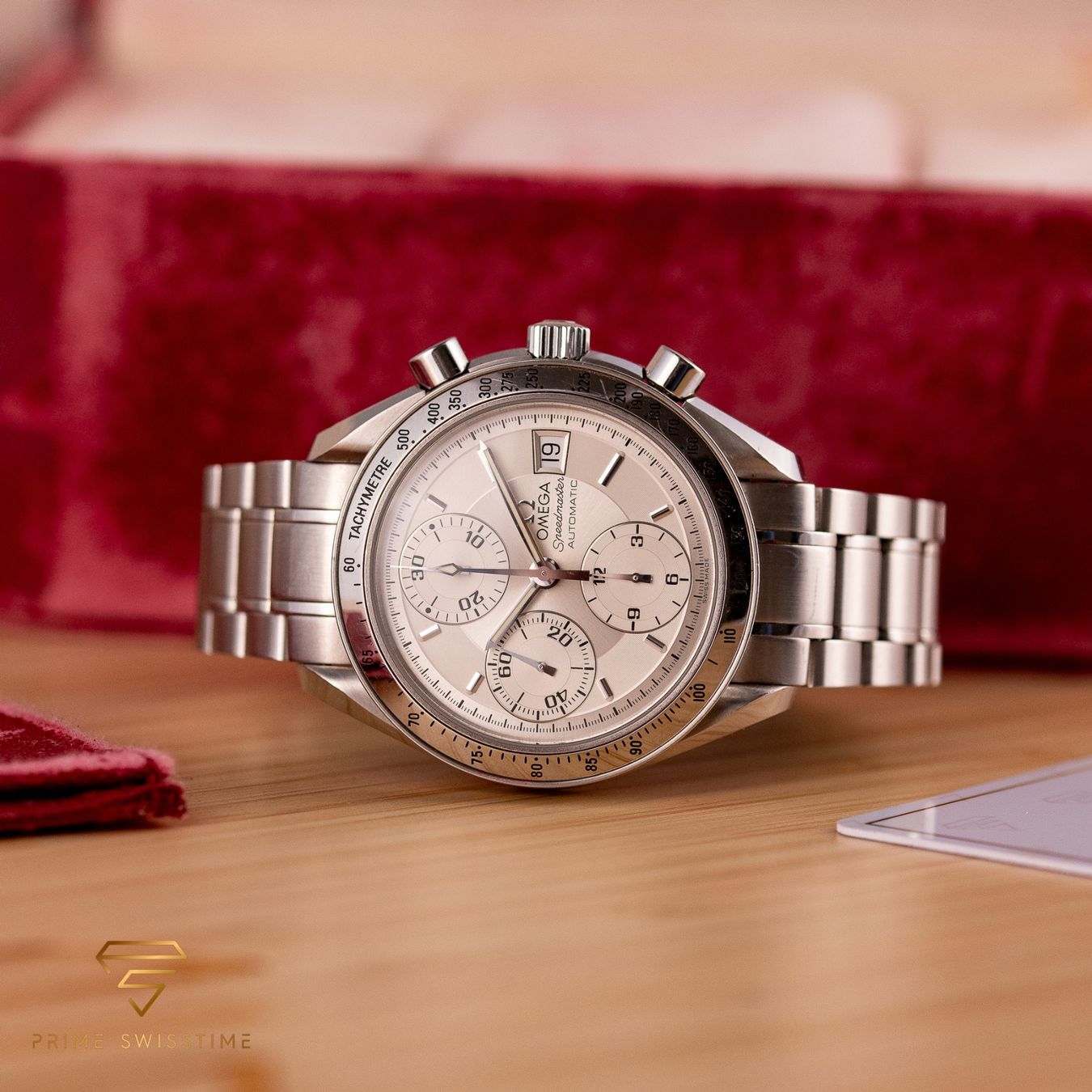 Omega Orologi: Omega Speedmaster Date / 3513.30 / Box/ 1998 – Usato da Luzern venduto da PrimeSwissTime 9