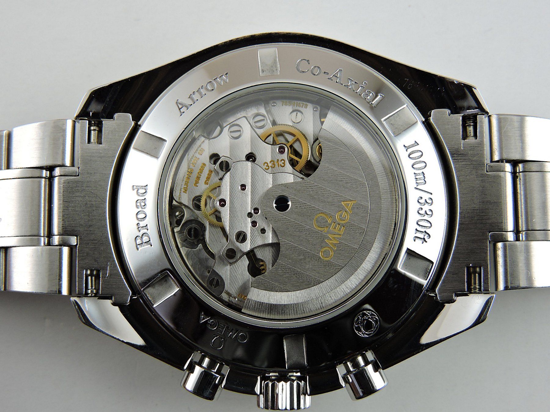 Omega Orologi: 2014 Omega Speedmaster Broad Arrow 44.25mm - Serviced, B&P – Usato da Bern venduto da Vintage-Oyster 9