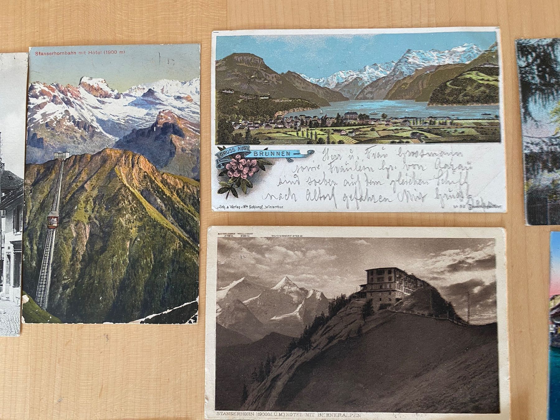 Cartoline postali: Lot Ak Nr 7 – Usato da Mosnang venduto da Goldwasser 2