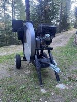 Brennholzsäge Wippsäge Holzsäge mit Benzinmotor