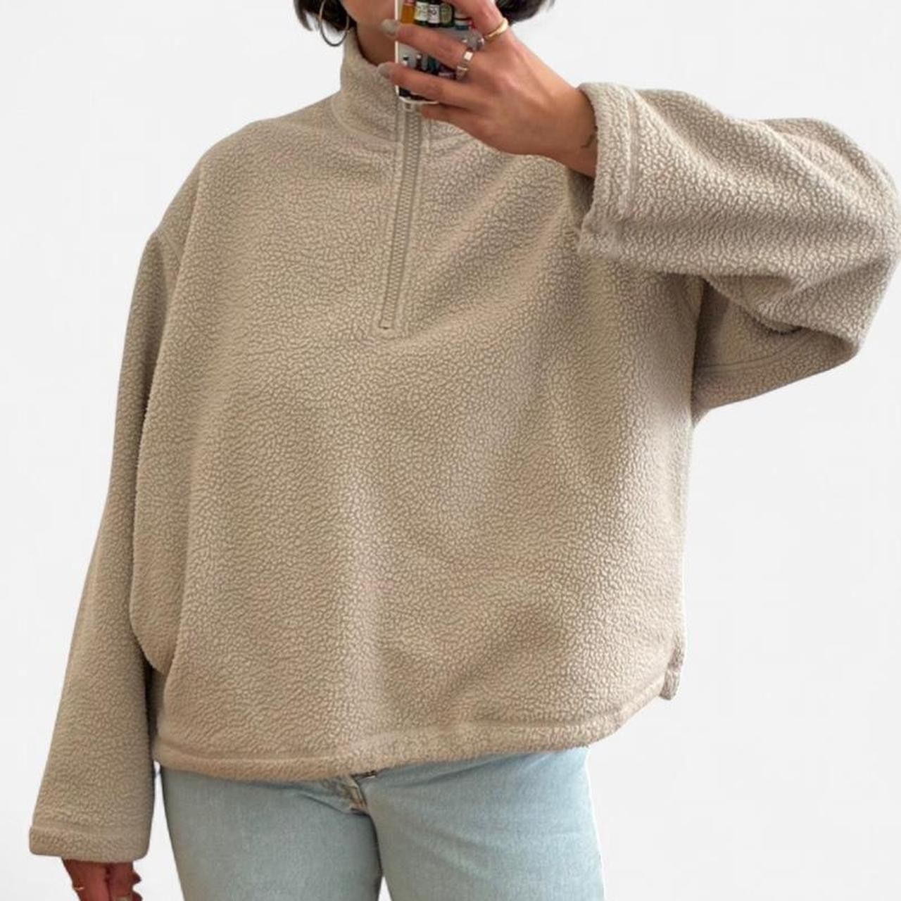 Weekday Maglioni & Felpe: Weekday cora fleece sweatshirt – Usato da Zürich venduto da h_studio_edit 3