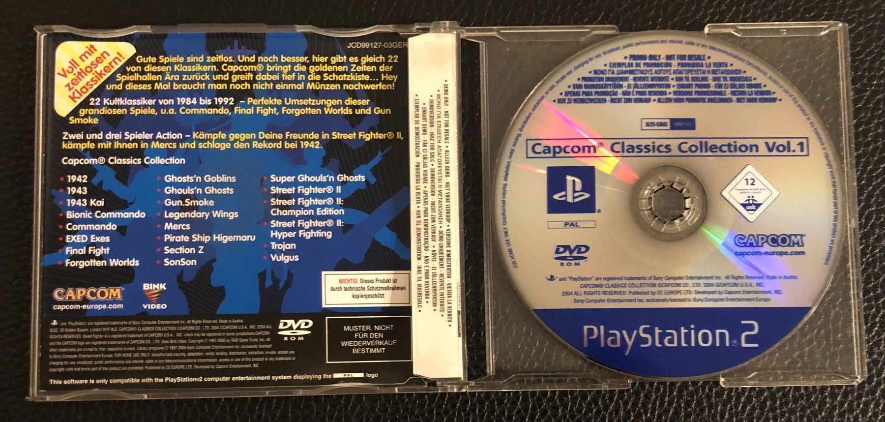 Sony Giochi: Capcom Classics Collection PS2 Promo – Usato da Kestenholz venduto da Naruto_01 2