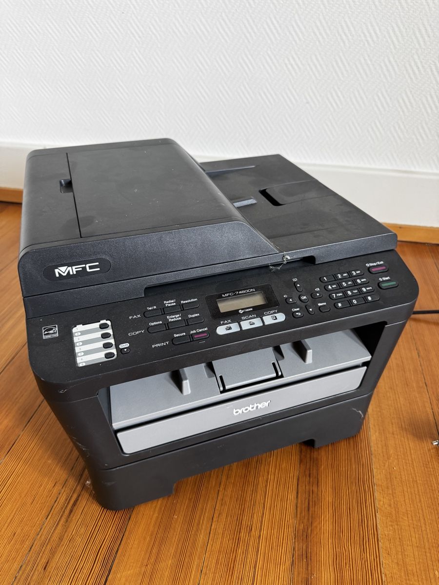 Stampanti: Multifunktionsdrucker Brother MFC-7460DN – Usato da Zürich venduto da Leined