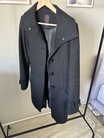 Wintermantel Tom Tailor Denim, Gr. M, Schwarz