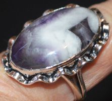 Ring L-2876 – Chevron Amethyst – 18 mm Innendurchmesser
