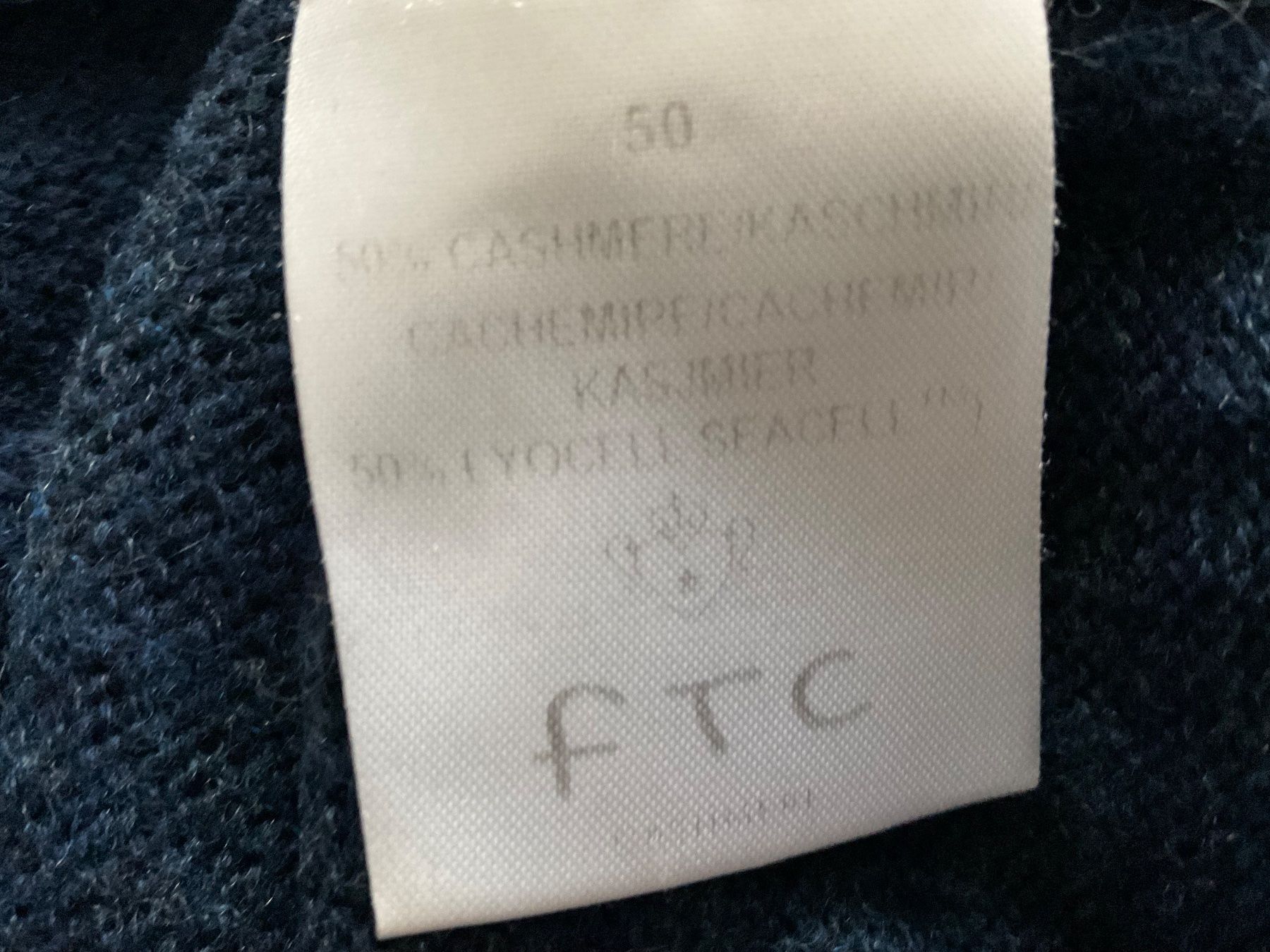 Pulls & Sweat-shirts: FTC Kaschmir Herren Pullover Gr 50/48 blau top – D'occasion à Urdorf par alda02 7