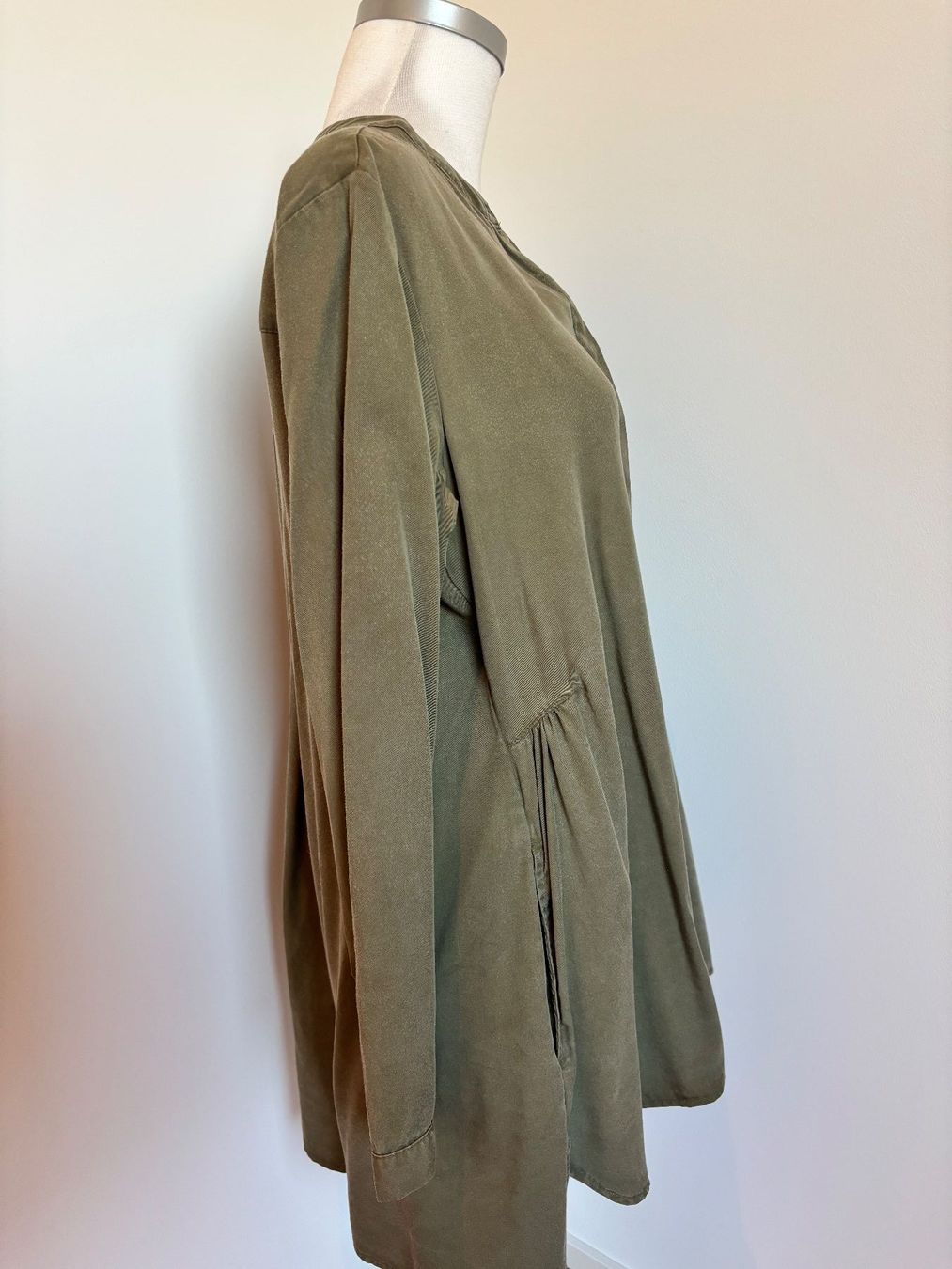 Tom Tailor Tuniche: Tom Tailor Tunika Bluse in olive (Gr. 40) – Usato da Neunkirch venduto da autoscooter57 1