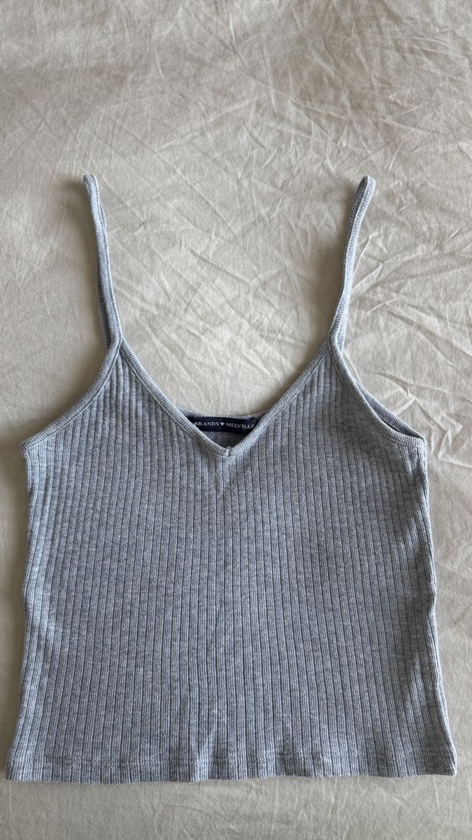 Brandy Melville Blusen, T-Shirts & Tops: Brandy Melville Top grau Gr S – Neu (gemäss Beschreibung) aus Hünenberg See von Schulers 2