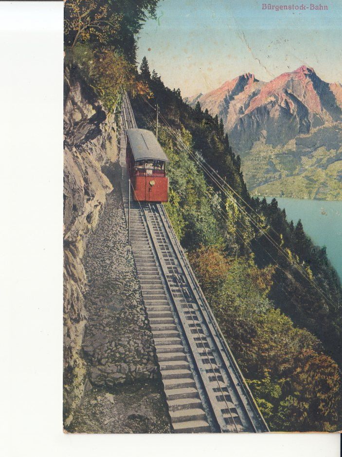 Cartoline postali: Bürgenstock 1916 – Usato da Bürglen TG venduto da StampGraf