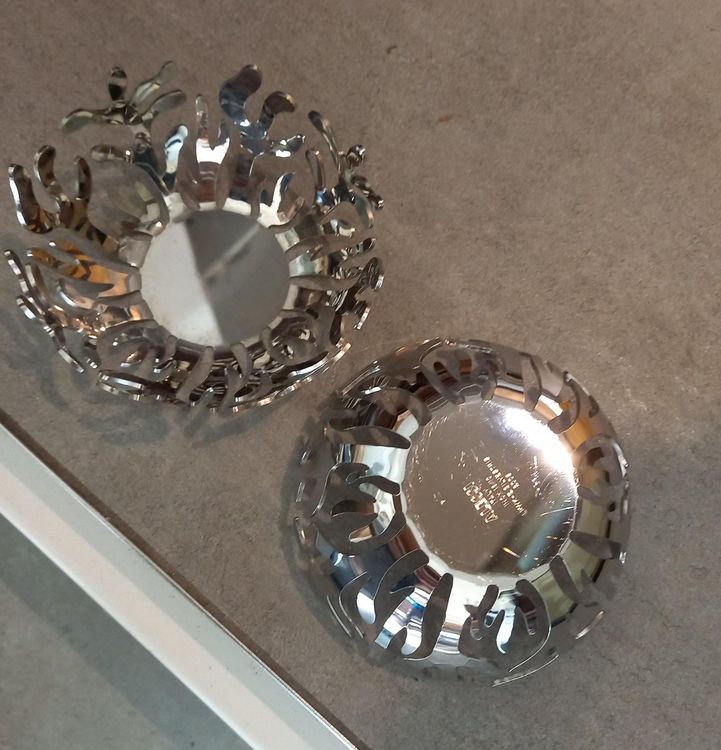 Alessi Edo Schälchen Aus Edelstahl – Weiß, Designer Patricia Urquiola, Für Stilvolles Servieren & Kochen