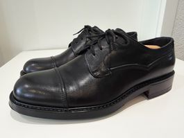 Gravati Captoe Derby Herrenschuhe Gr. 8 EU 42 – Made in IT