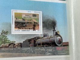 Boputhatswana Briefmarken Züge Boputatswana  Lokomotiven