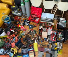 vielen Werkzeug und Gräte für mechanisch