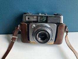 Ilford Sportsman Kamera mit Tasche Vintage Retro