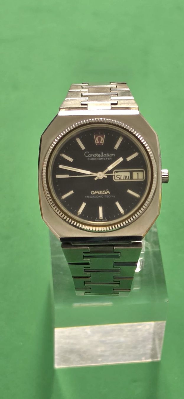 Omega Orologi: OMEGA CONSTELLATION  MEGASONIC CHRONOMETER  720Hz ELECTRONIC – Difettoso da Neftenbach venduto da Taschen-Uhren 1