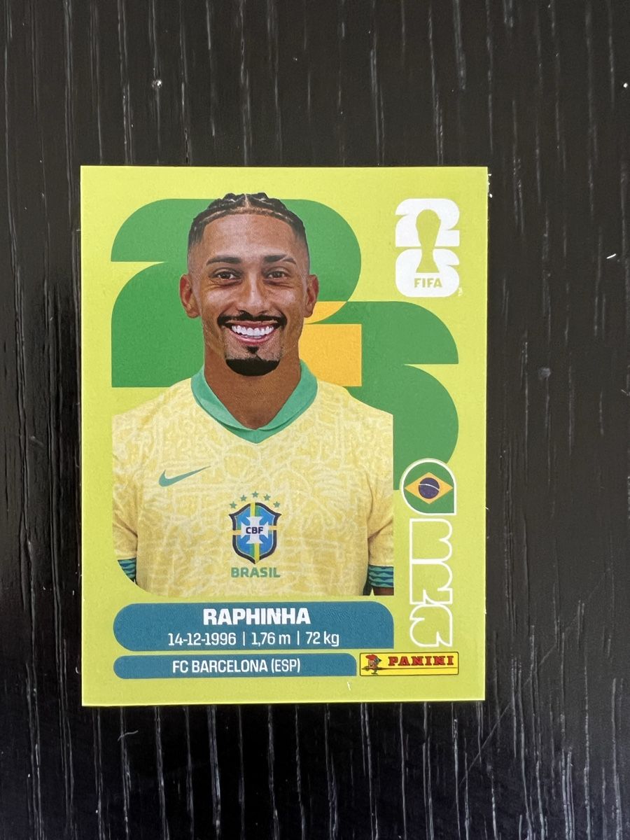 Panini Carte collezionabili: Panini 2026 - Raphinha – Nuovo e nell'imballaggio originale da Sainte-Croix venduto da Caramel31