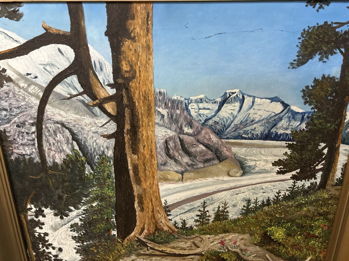 Dipinti: Berglandschaft mit Gletscher, Ed. Müller – Usato da Zürich venduto da BashasBrockenhaus