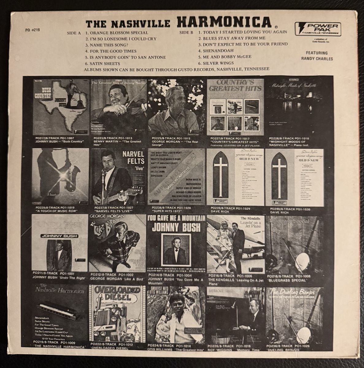 Vinyles: Nashville Harmonica Schallplatte, Randy Charles LP – D'occasion à Goldach par Messerguru 2