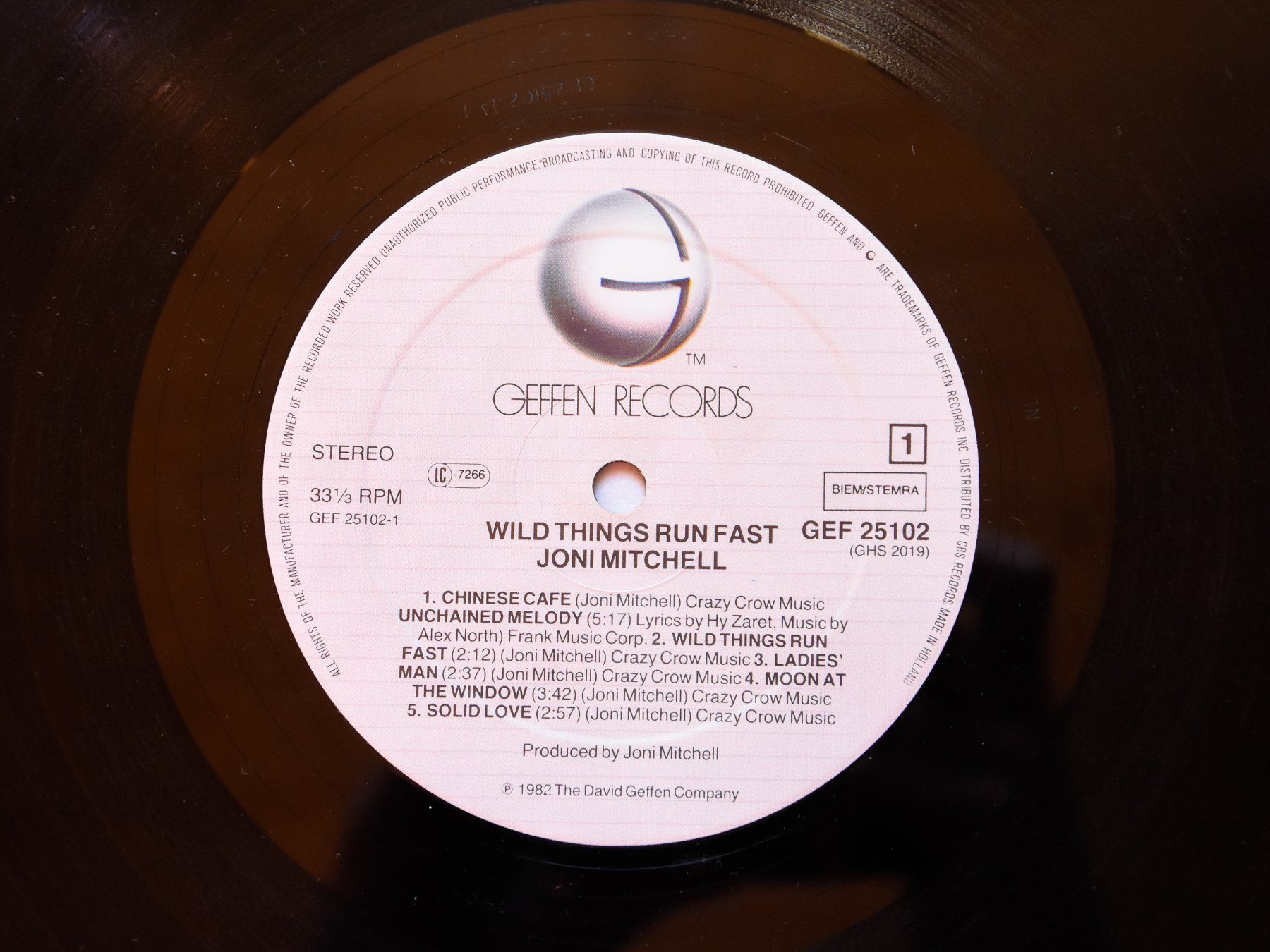 Vinyles: Joni Mitchell - Wild Things Run Fast – D'occasion à Belmont-sur-Yverdon par ag97 2