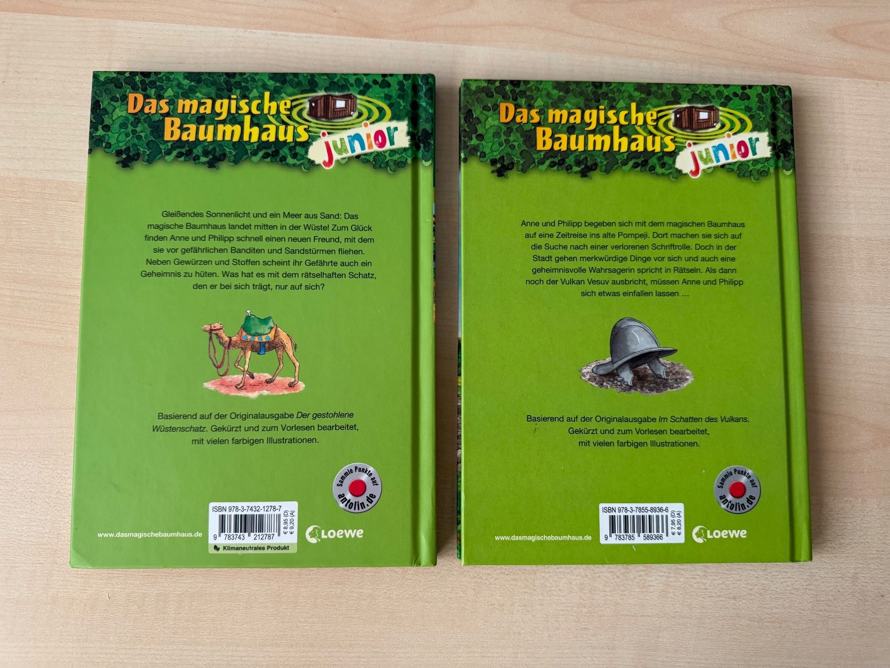 Libri: 2 Das magische Baumhausbücher junior – Usato da Grenchen venduto da Kingdani 1